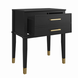 CosmoLiving Westerleigh End Table - Black