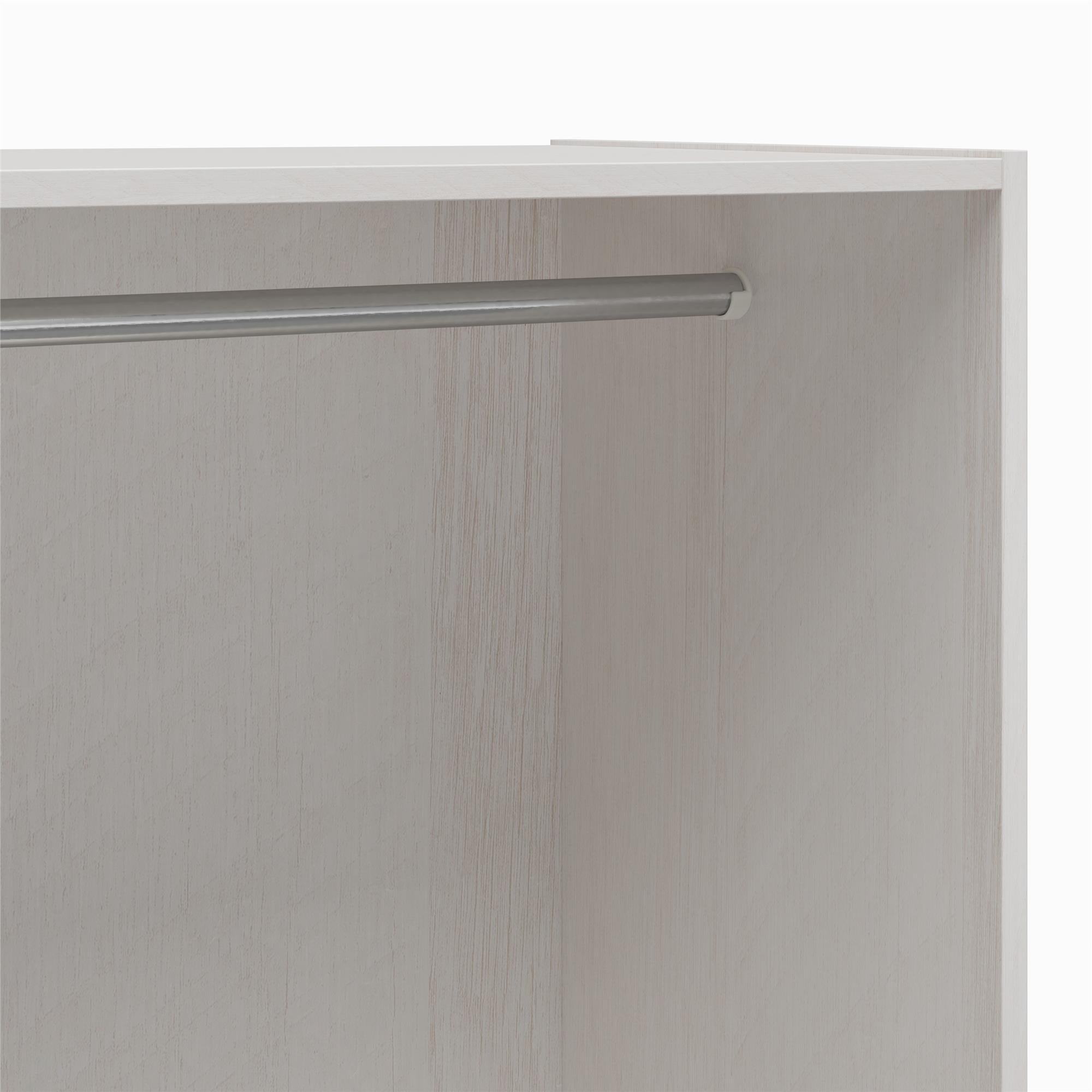 Systembuild Evolution Perry Park Modular Extra Wide Wardrobe with Drawers - Ivory Oak