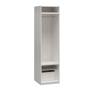 Systembuild Evolution Perry Park Modular Wardrobe Shelving Unit with Drawer - Ivory Oak