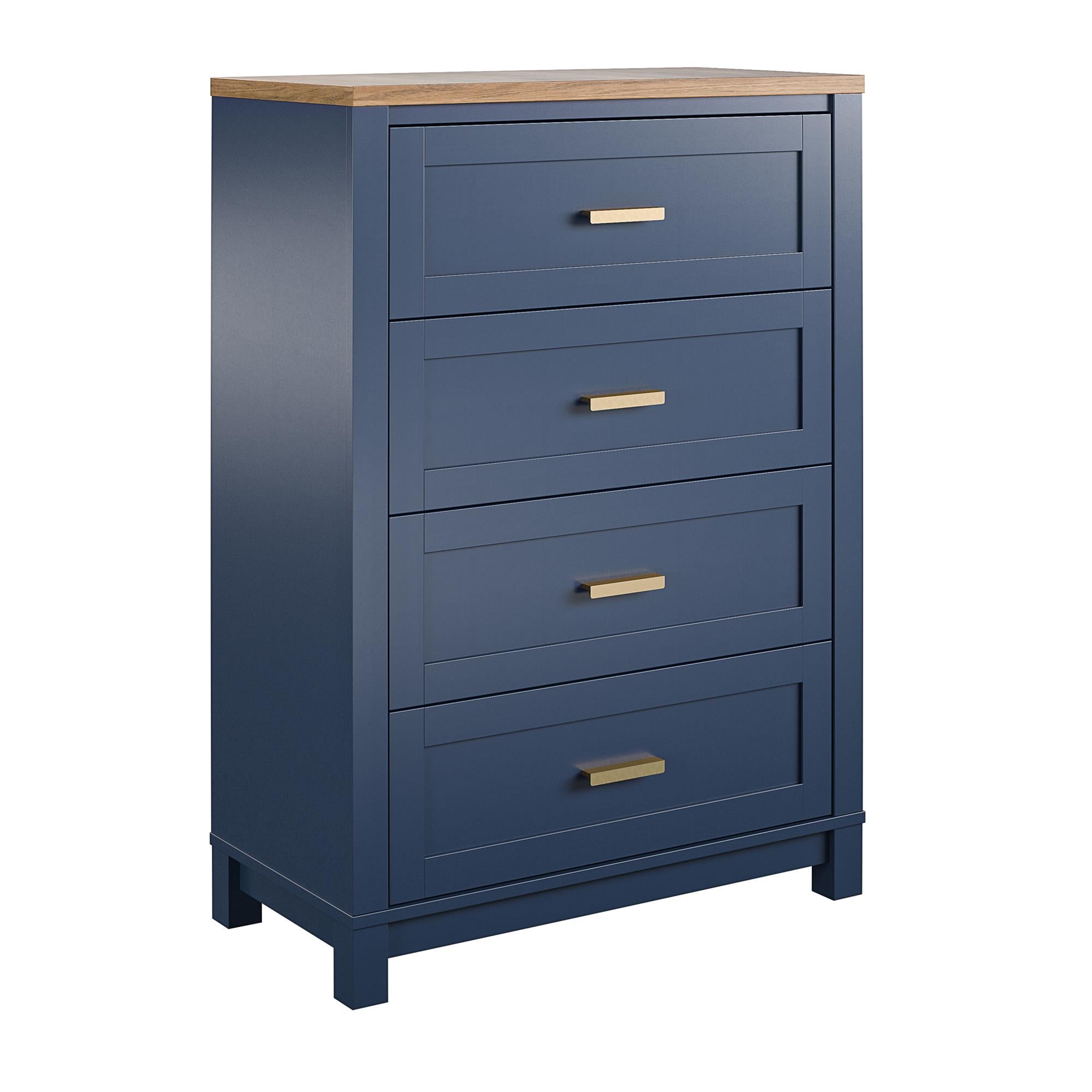 Ameriwood Home Armada 4-Drawer Dresser - Navy