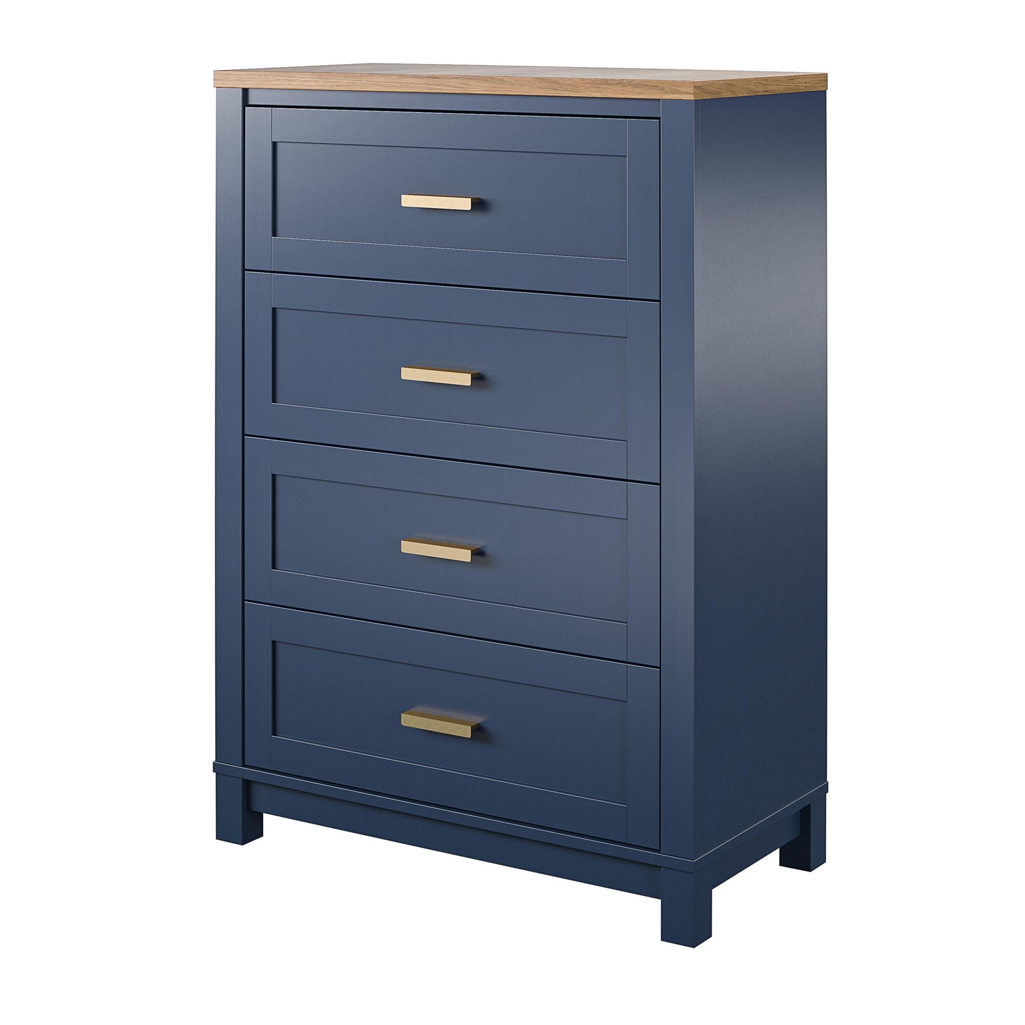 Ameriwood Home Armada 4-Drawer Dresser - Navy