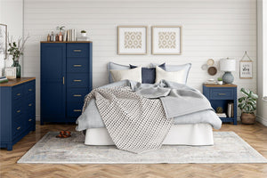 Ameriwood Home Armada 4-Drawer Dresser - Navy