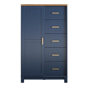 Ameriwood Home Armada Gentlemen's Chest - Navy