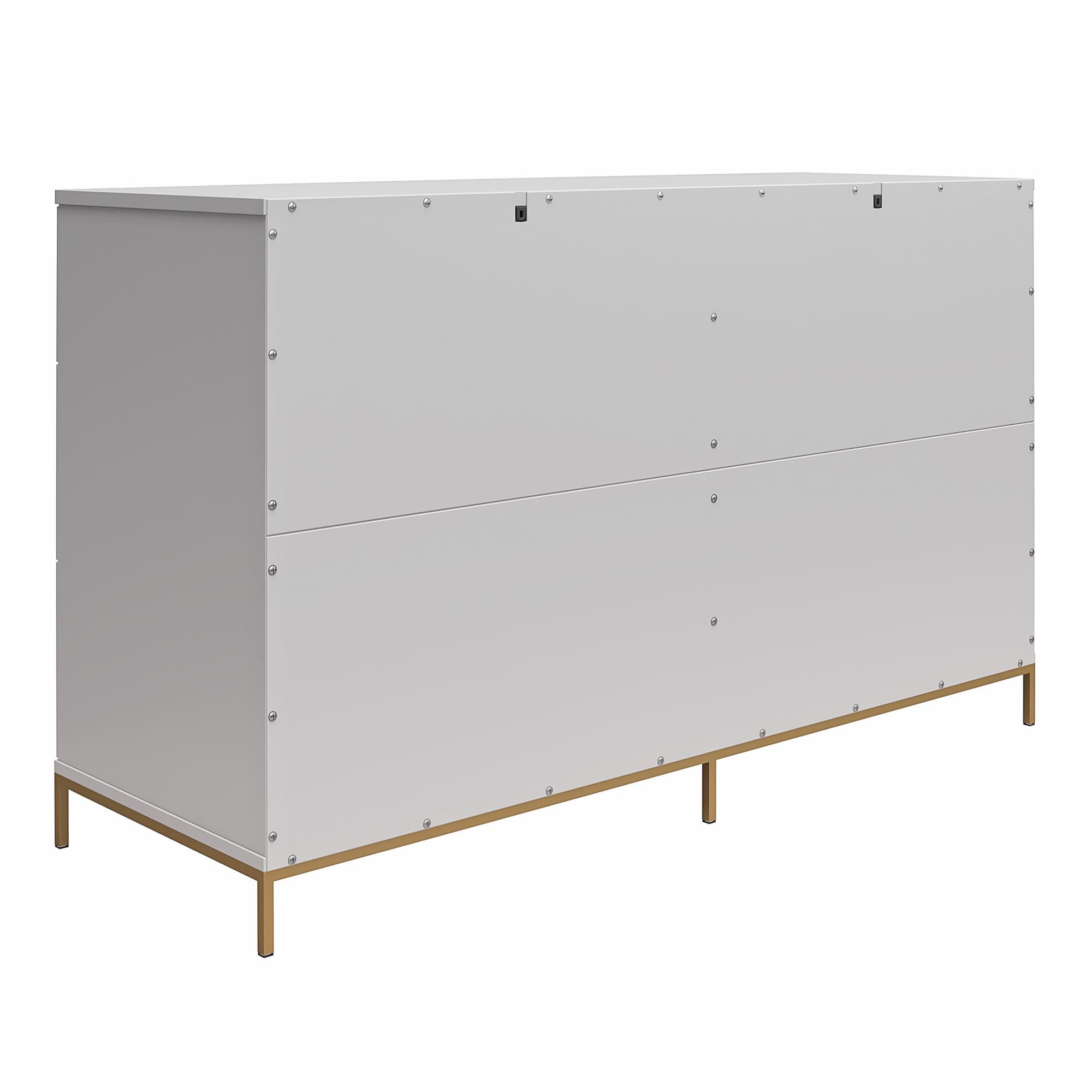 Mr. Kate Effie 6-Drawer Dresser - Gray