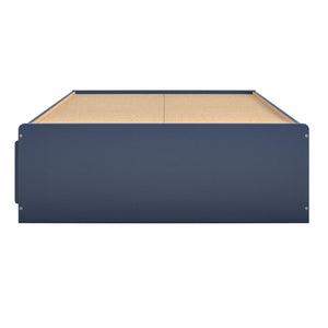 Sierra Ridge Mesa Twin Bed with Storage, Blue - Blue - Twin