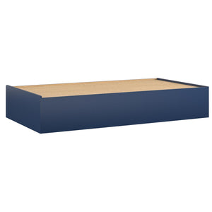 Sierra Ridge Mesa Twin Bed with Storage, Blue - Blue - Twin