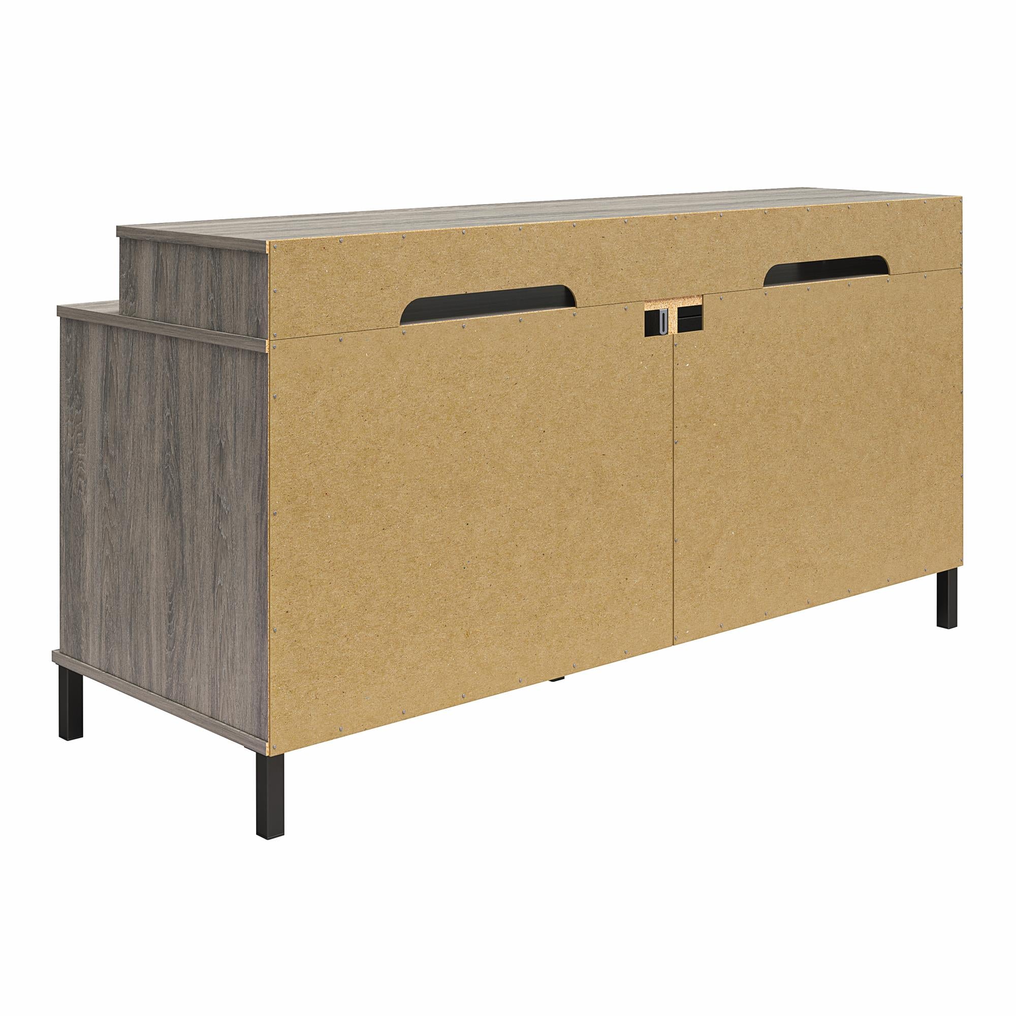 Novogratz Kalissa Media Dresser for TVs up to 50" - Gray Oak