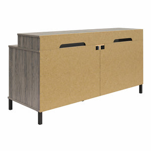 Novogratz Kalissa Media Dresser for TVs up to 50" - Gray Oak