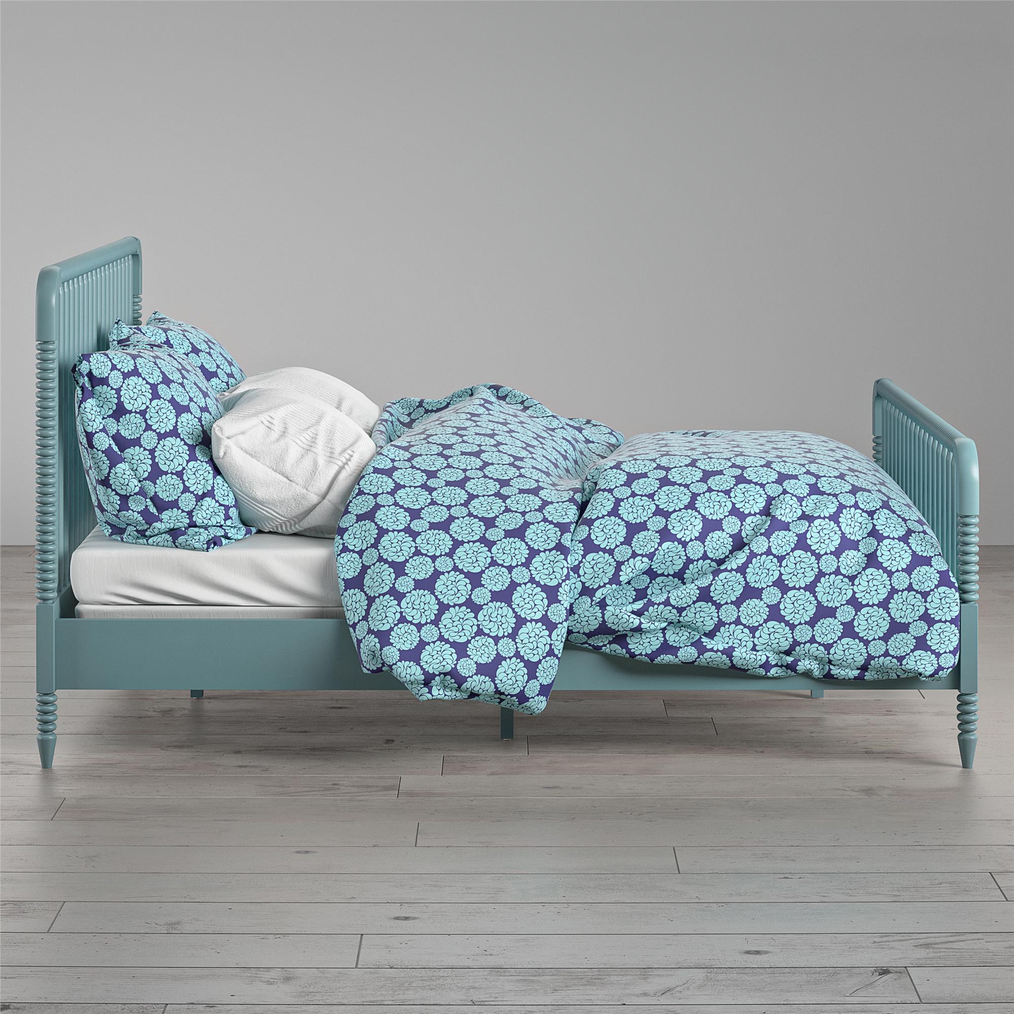 Max & Finn Linden Bed - Teal - Full