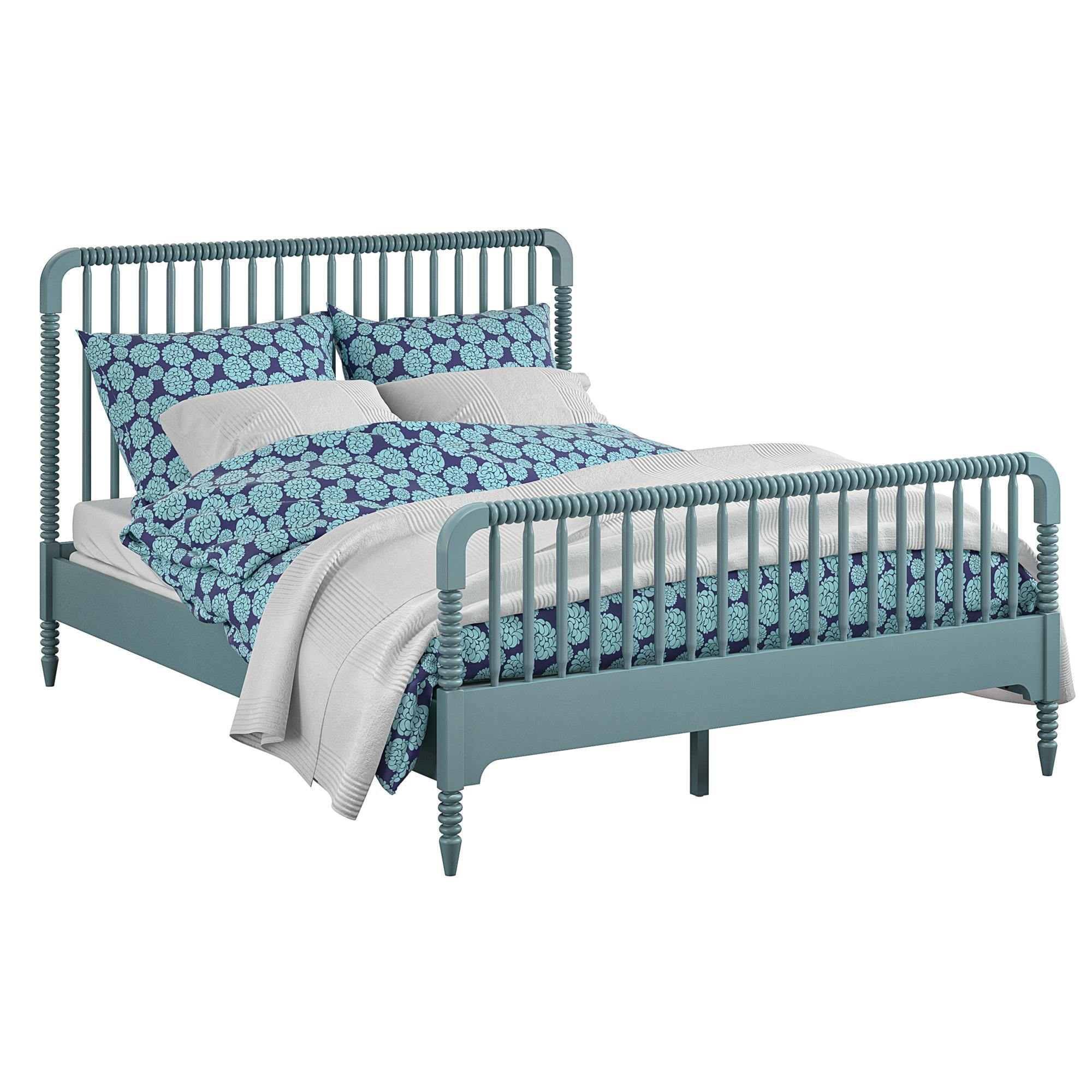 Max & Finn Linden Bed - Teal - Full
