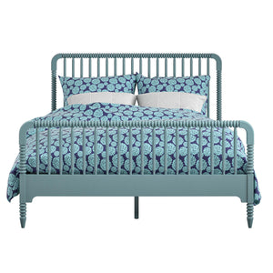 Max & Finn Linden Bed - Teal - Full