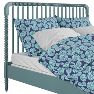 Max & Finn Linden Bed - Teal - Full