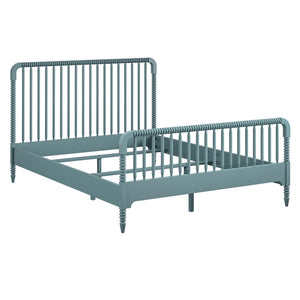 Max & Finn Linden Bed - Teal - Full