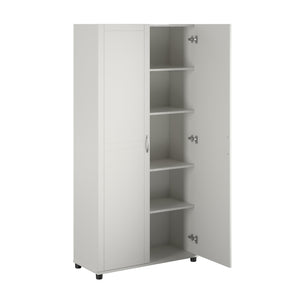 Systembuild Evolution Callahan 36" Utility Storage Cabinet - White