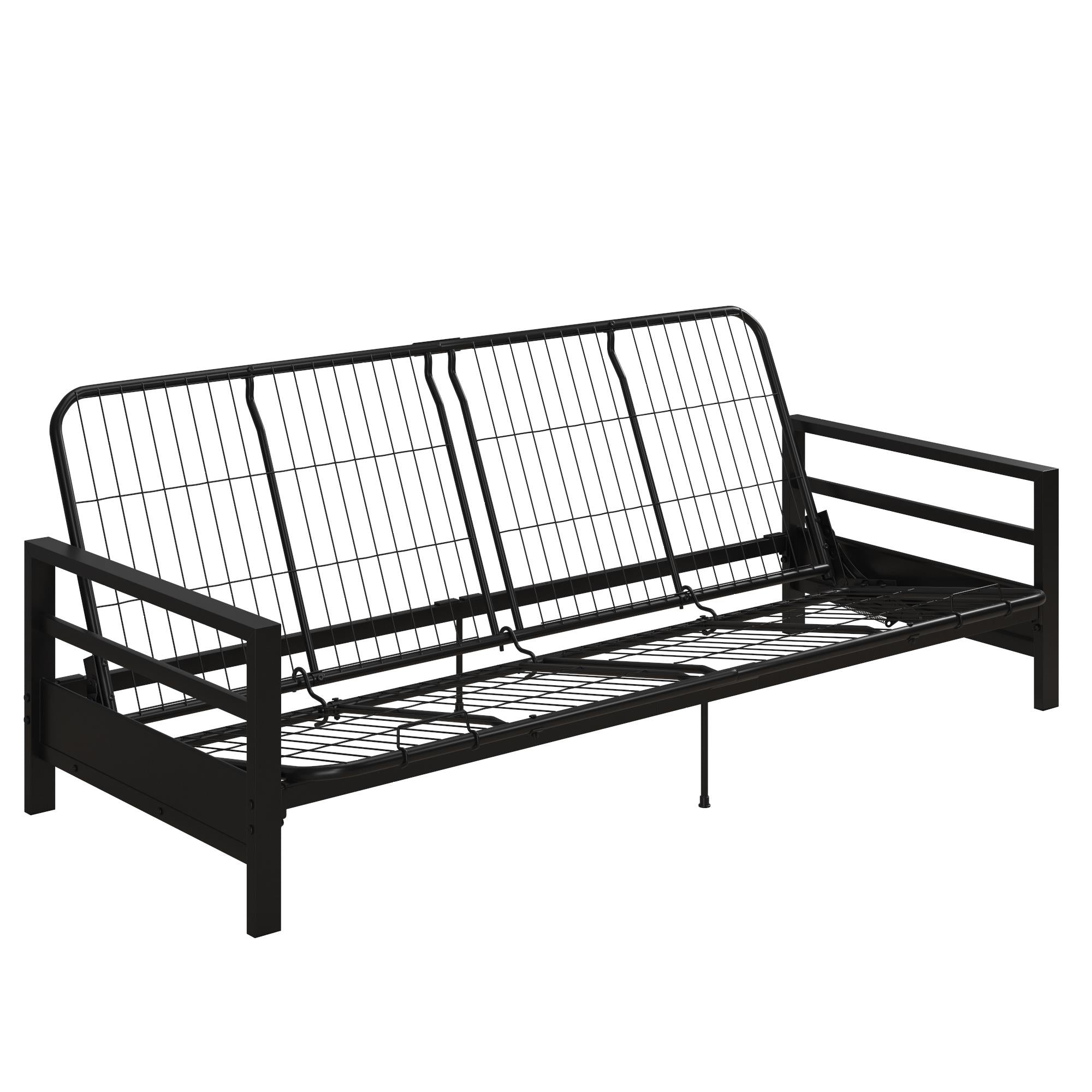DHP Miles Metal Futon Frame - Black