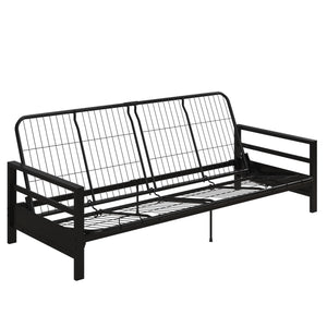 DHP Miles Metal Futon Frame - Black