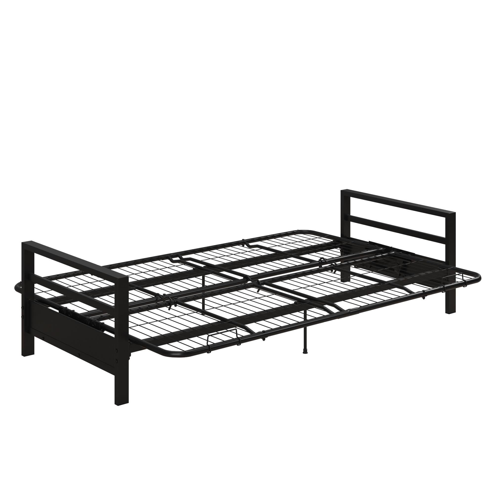 DHP Miles Metal Futon Frame - Black