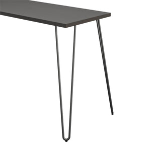 Ameriwood Home Haven L Desk with Riser - Espresso