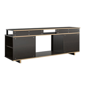 Ameriwood Home Mason Fireplace TV Stand for TVs up to 65" - Espresso
