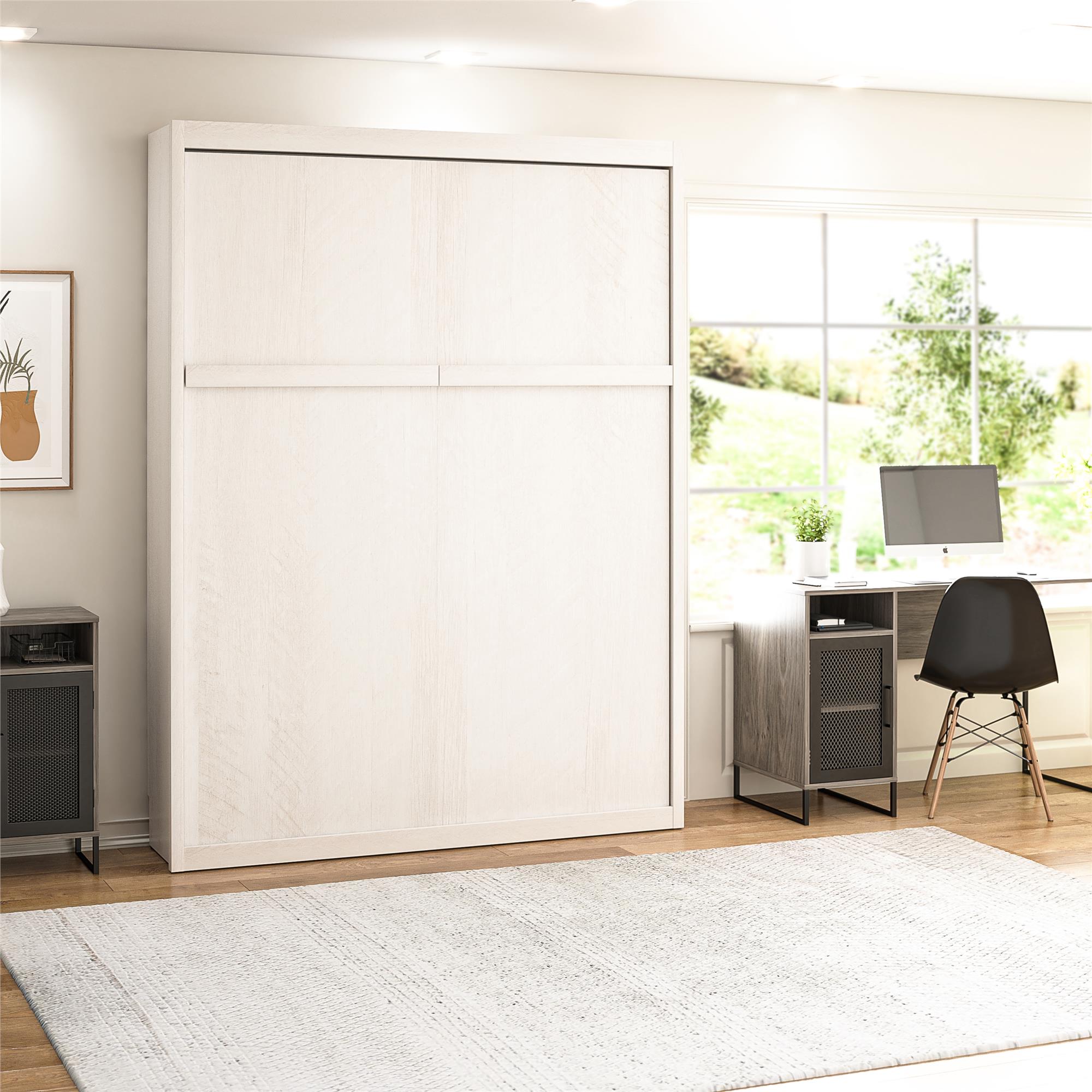 Signature Sleep Paramount Murphy Bed - Ivory Oak - Full