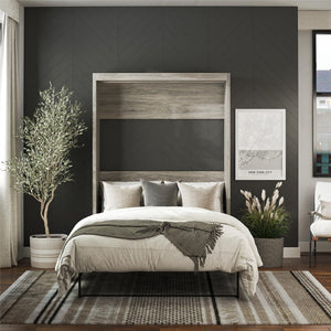 Signature Sleep Paramount Murphy Bed - Gray Oak - Full