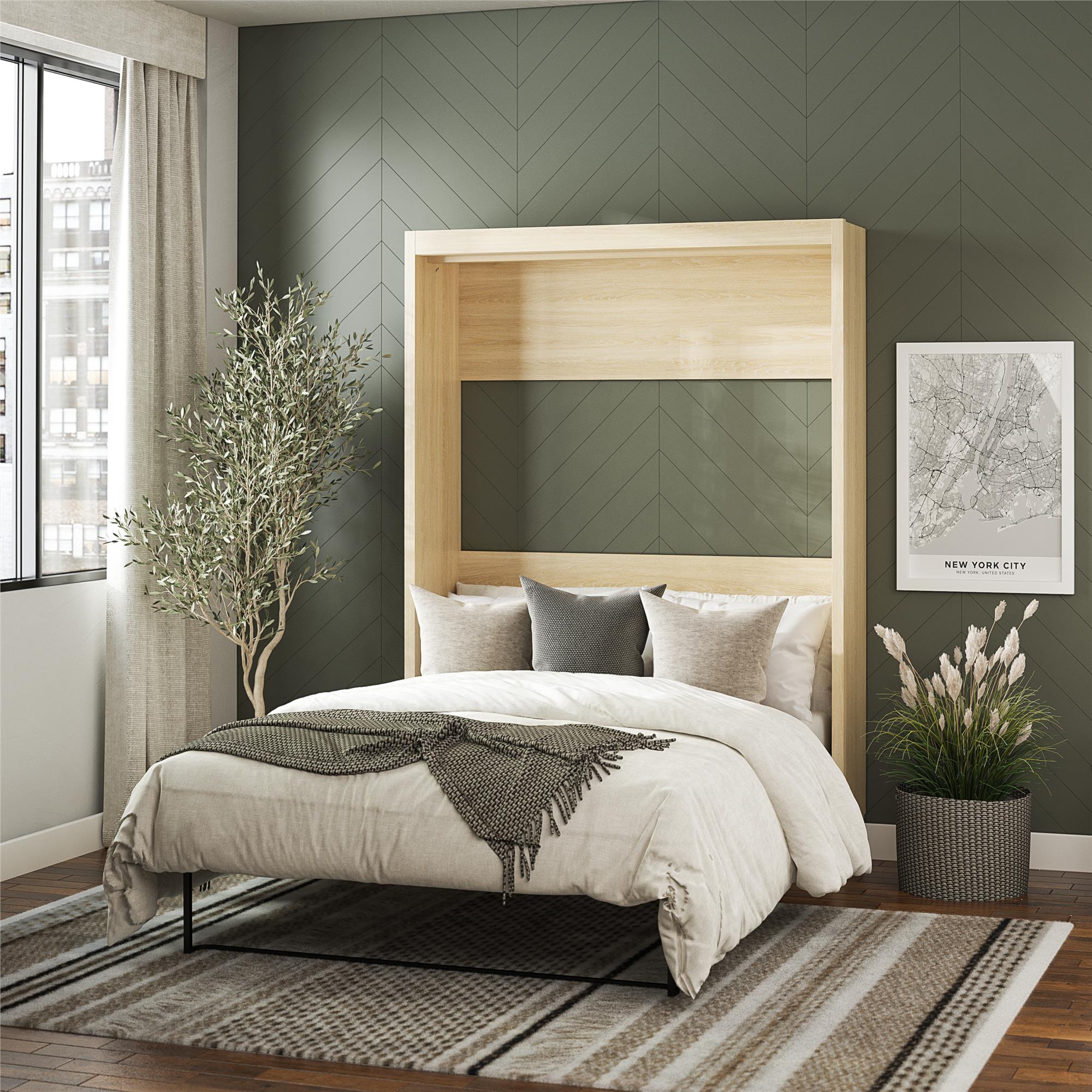 Signature Sleep Paramount Murphy Bed - Monterey Oak - Full