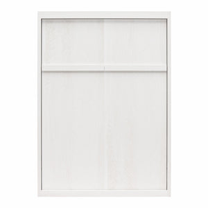Signature Sleep Paramount Murphy Bed with Bookcase Cabinets - Ivory Oak - Full