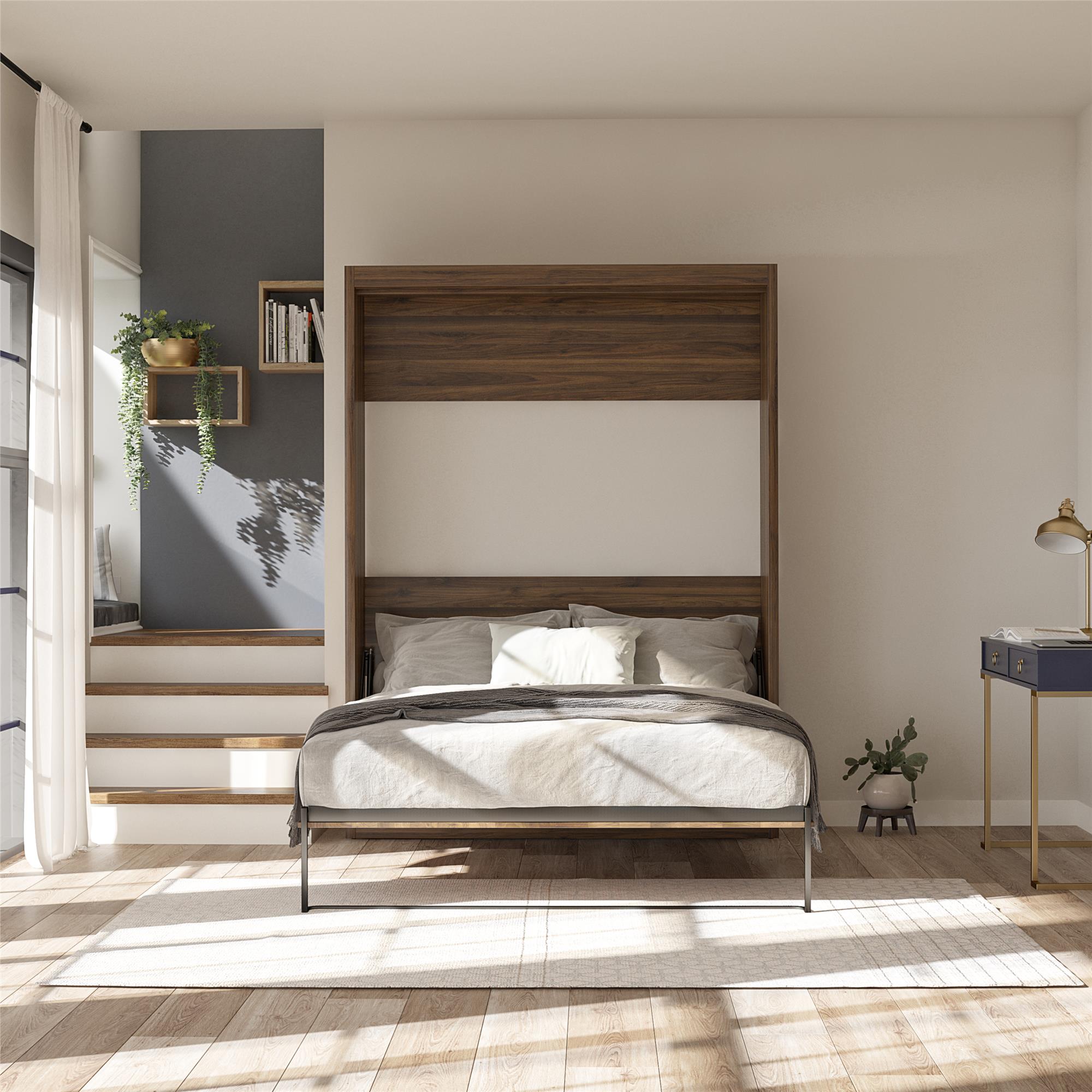 Signature Sleep Paramount Murphy Bed - Columbia Walnut - Queen