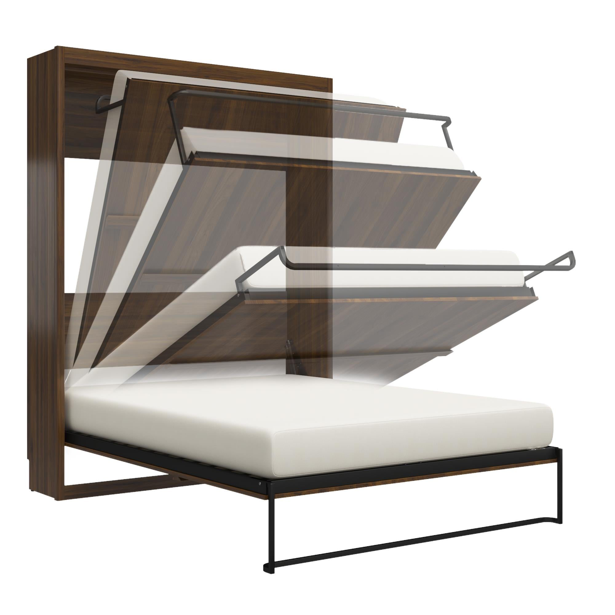 Signature Sleep Paramount Murphy Bed - Columbia Walnut - Queen