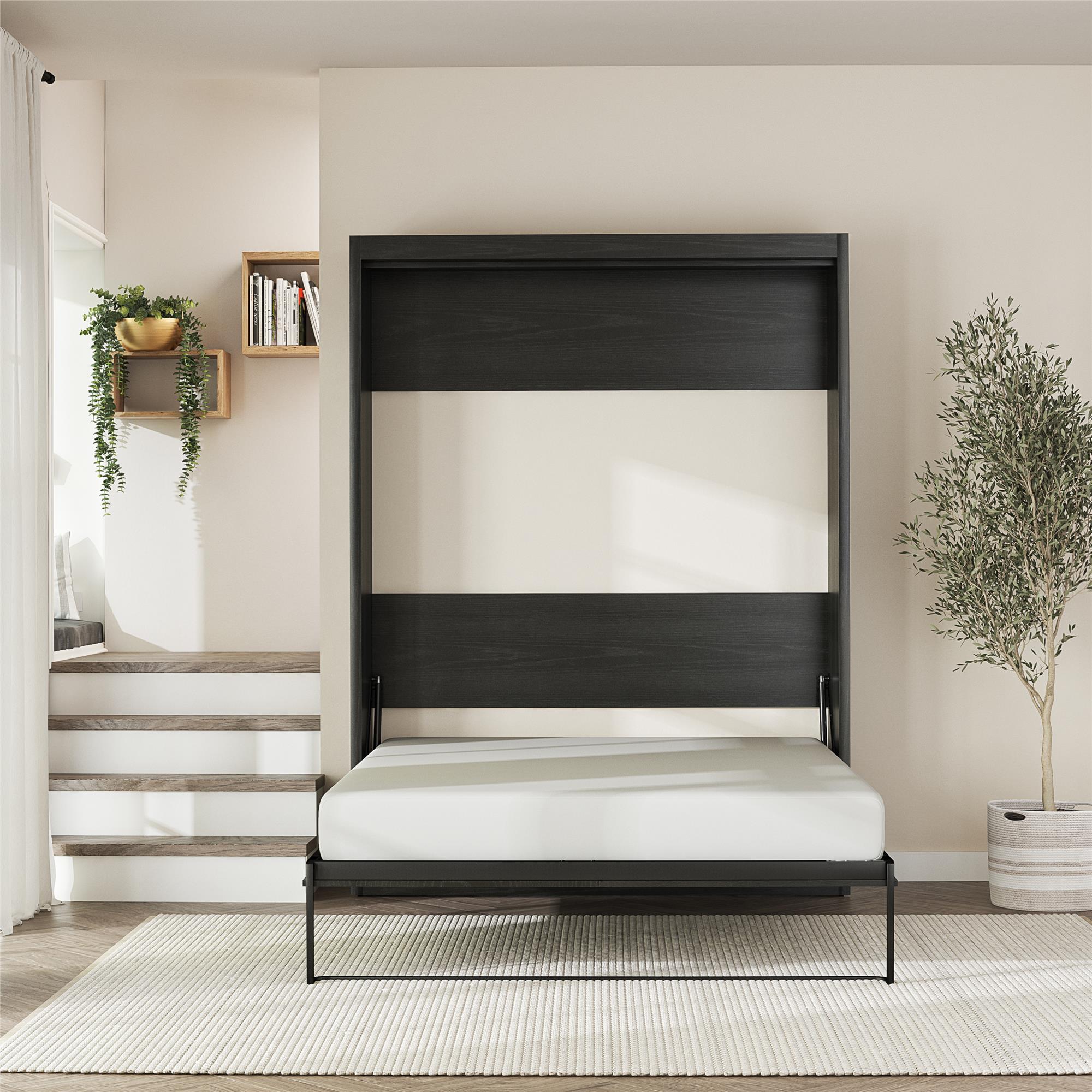Signature Sleep Paramount Murphy Bed - Black Oak - Queen