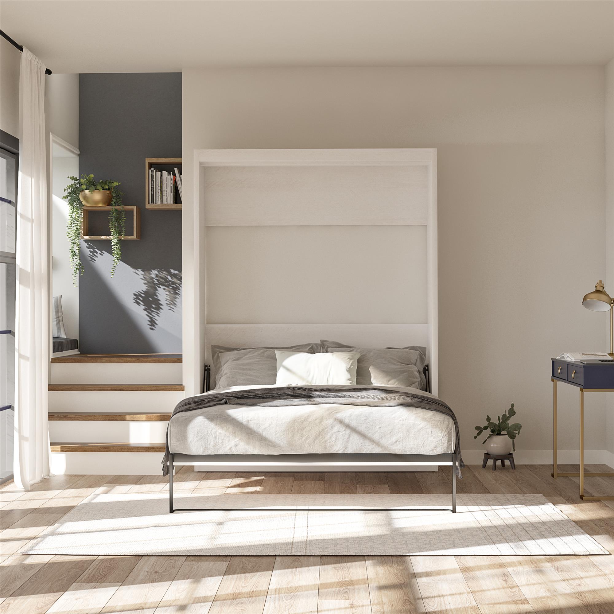 Signature Sleep Paramount Murphy Bed - Ivory Oak - Queen