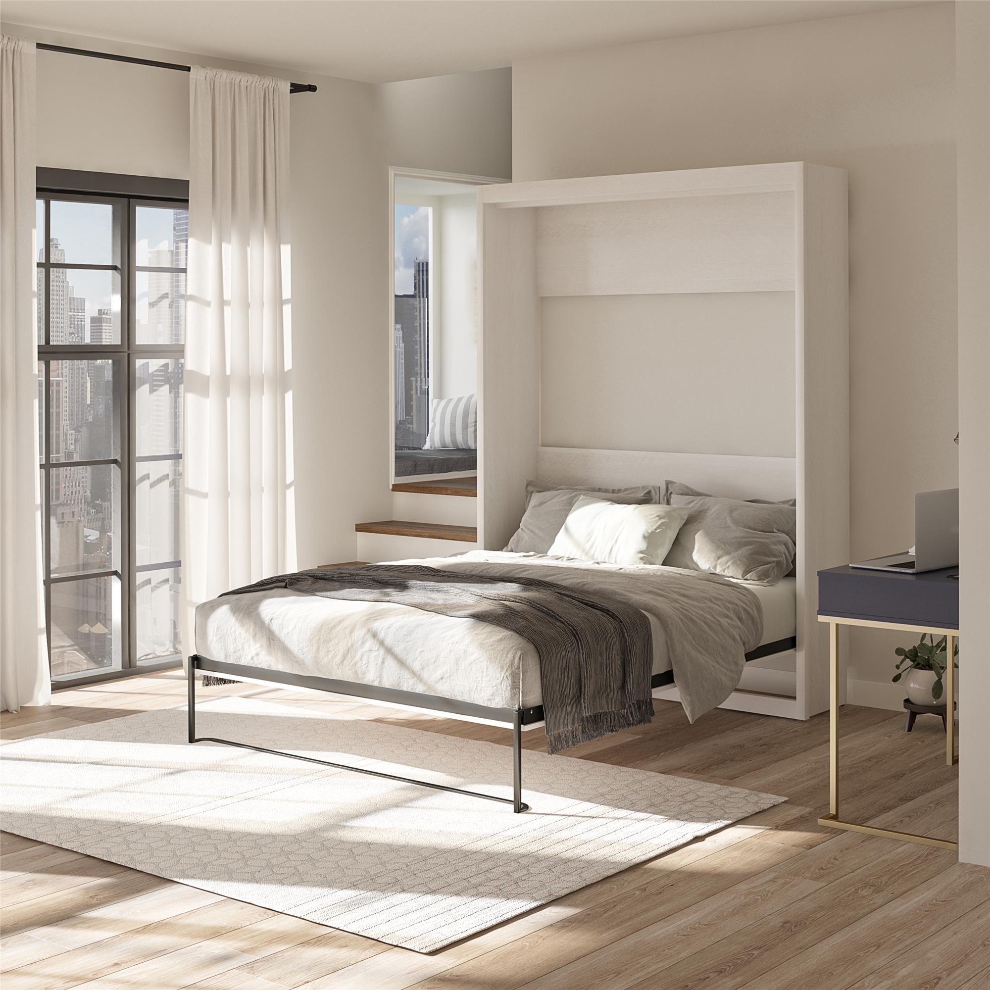 Signature Sleep Paramount Murphy Bed - Ivory Oak - Queen