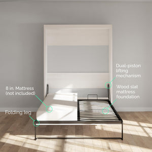 Signature Sleep Paramount Murphy Bed - Ivory Oak - Queen