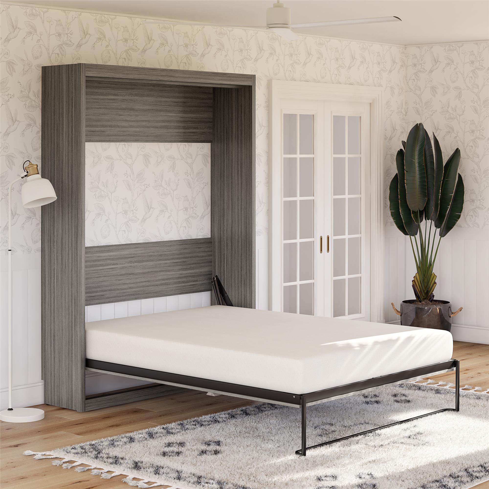 Signature Sleep Paramount Murphy Bed - Gray Oak - Queen