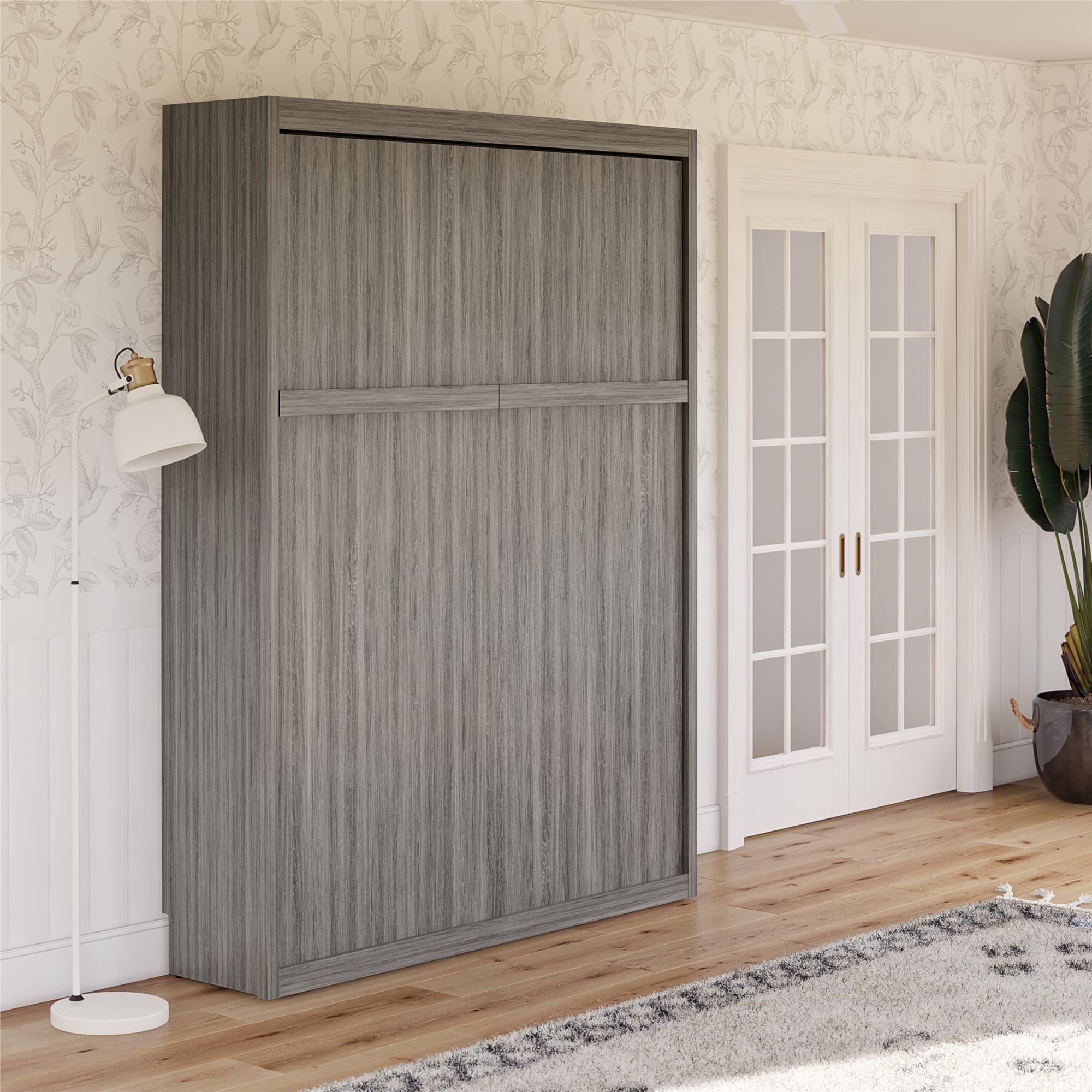 Signature Sleep Paramount Murphy Bed - Gray Oak - Queen