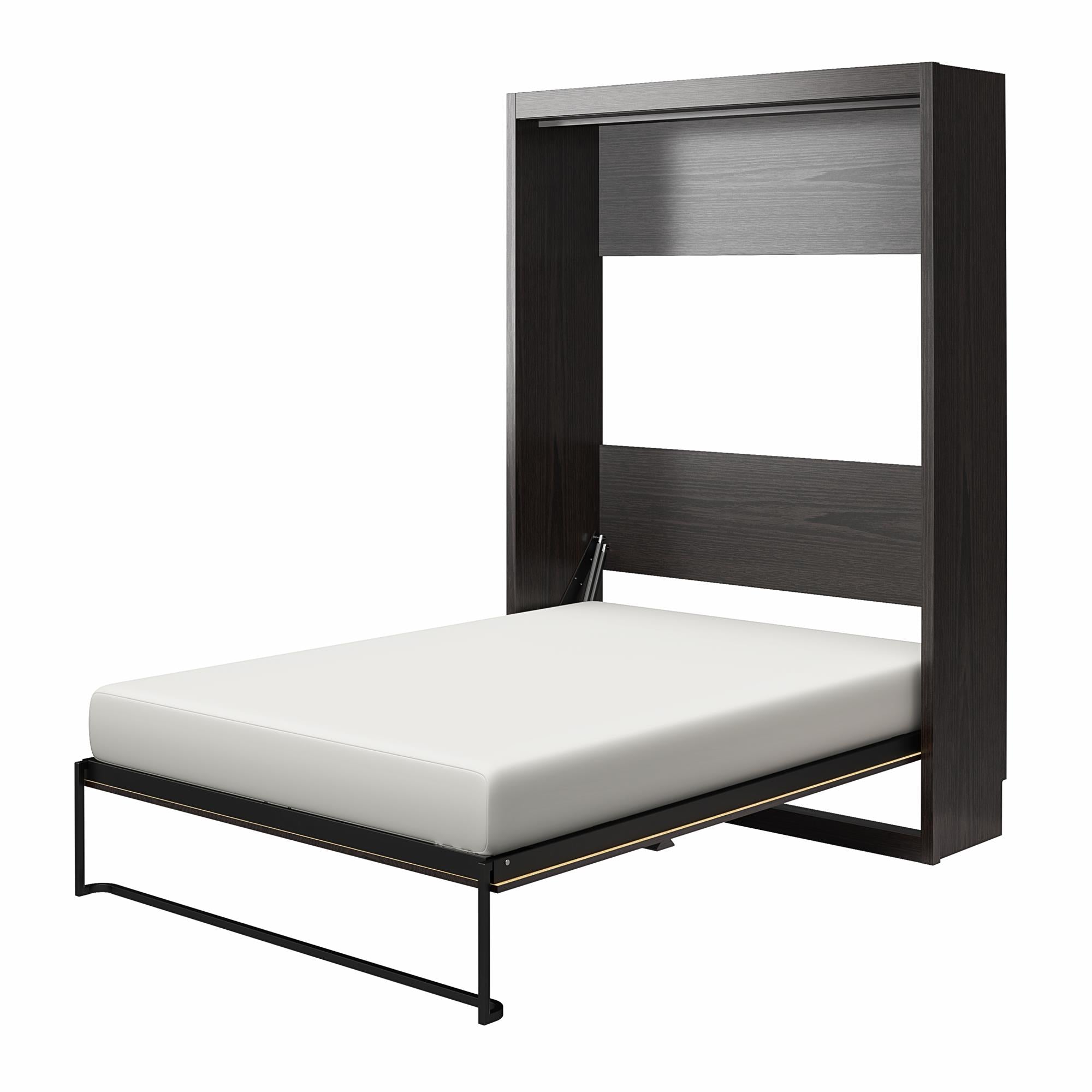 Signature Sleep Paramount Murphy Bed with Armoire Cabinets - Espresso - Queen