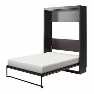 Signature Sleep Paramount Murphy Bed with Armoire Cabinets - Espresso - Queen