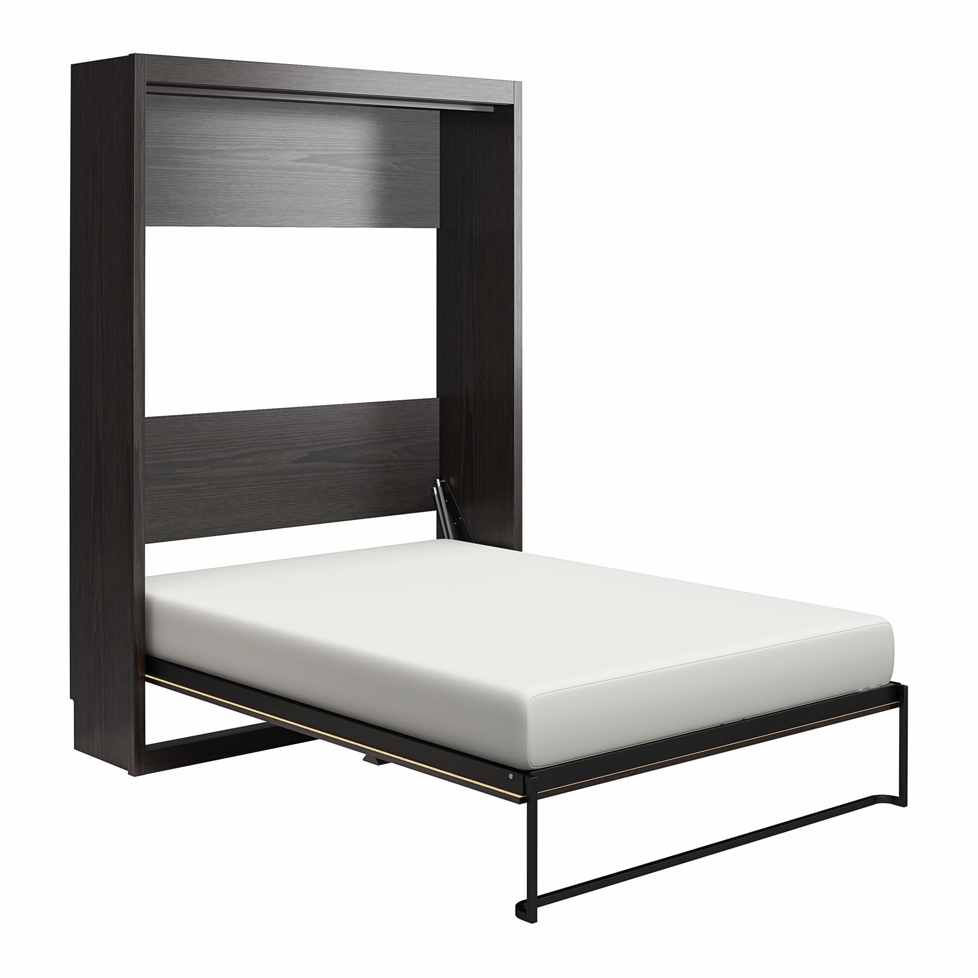 Signature Sleep Paramount Murphy Bed with Armoire Cabinets - Espresso - Queen