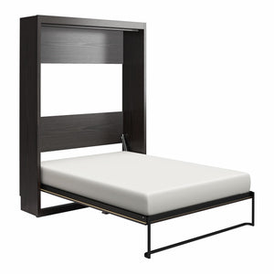 Signature Sleep Paramount Murphy Bed with Armoire Cabinets - Espresso - Queen