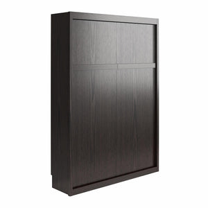 Signature Sleep Paramount Murphy Bed with Armoire Cabinets - Espresso - Queen