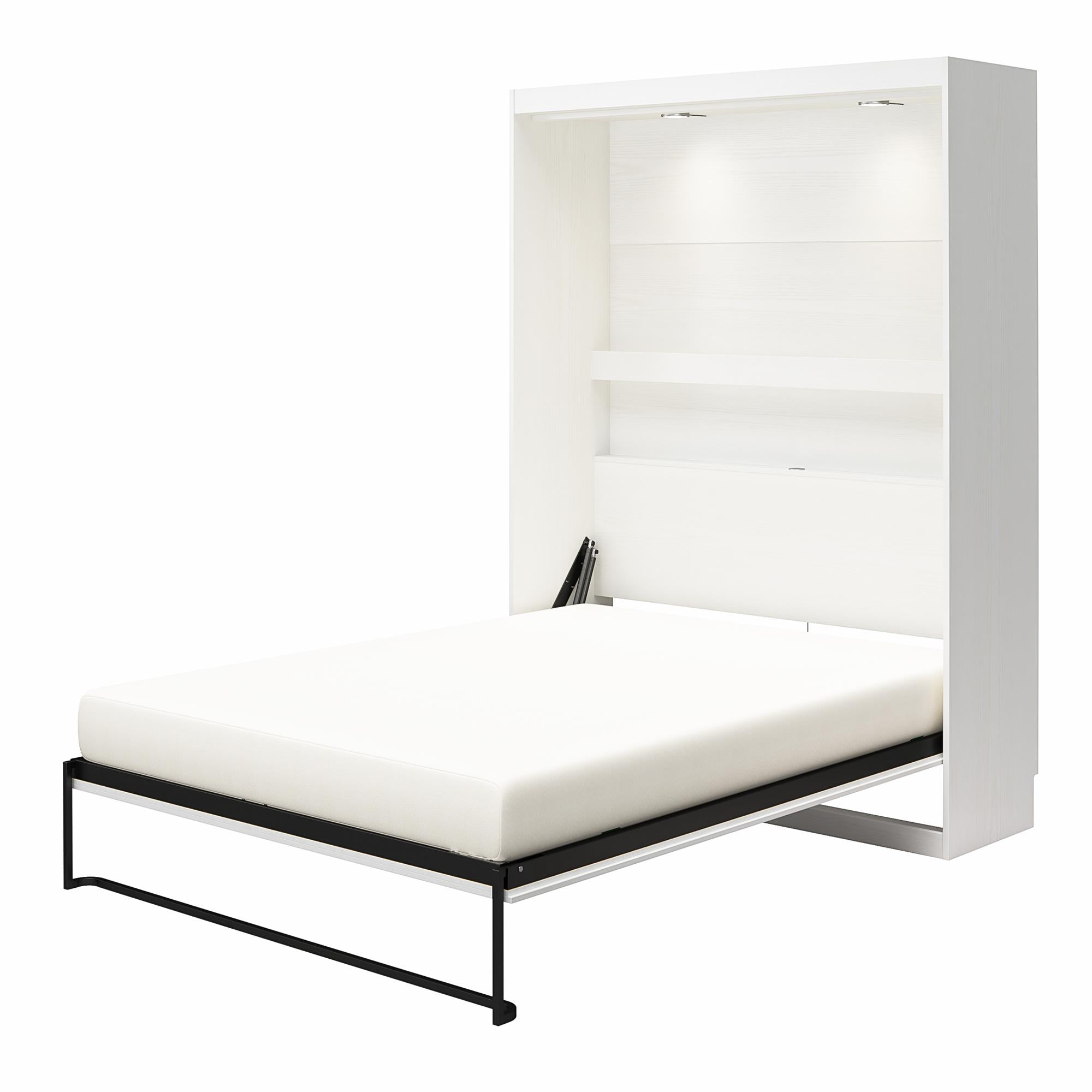 Signature Sleep Impressions Murphy Bed with Cabinets - White - Queen