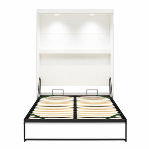 Signature Sleep Impressions Murphy Bed with Cabinets - White - Queen