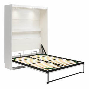 Signature Sleep Impressions Murphy Bed with Cabinets - White - Queen