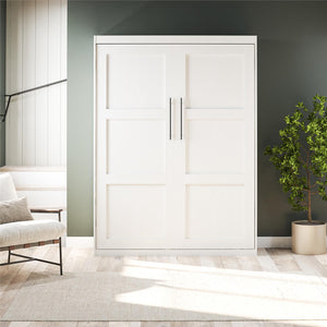Signature Sleep Impressions Murphy Bed with Cabinets - White - Queen