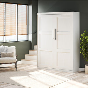 Signature Sleep Impressions Murphy Bed with Cabinets - White - Queen