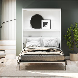 Signature Sleep Impressions Murphy Bed with Cabinets - White - Queen
