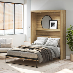 Signature Sleep Impressions Murphy Bed with Cabinets - Natural - Queen