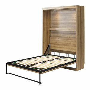 Signature Sleep Impressions Murphy Bed with Cabinets - Natural - Queen