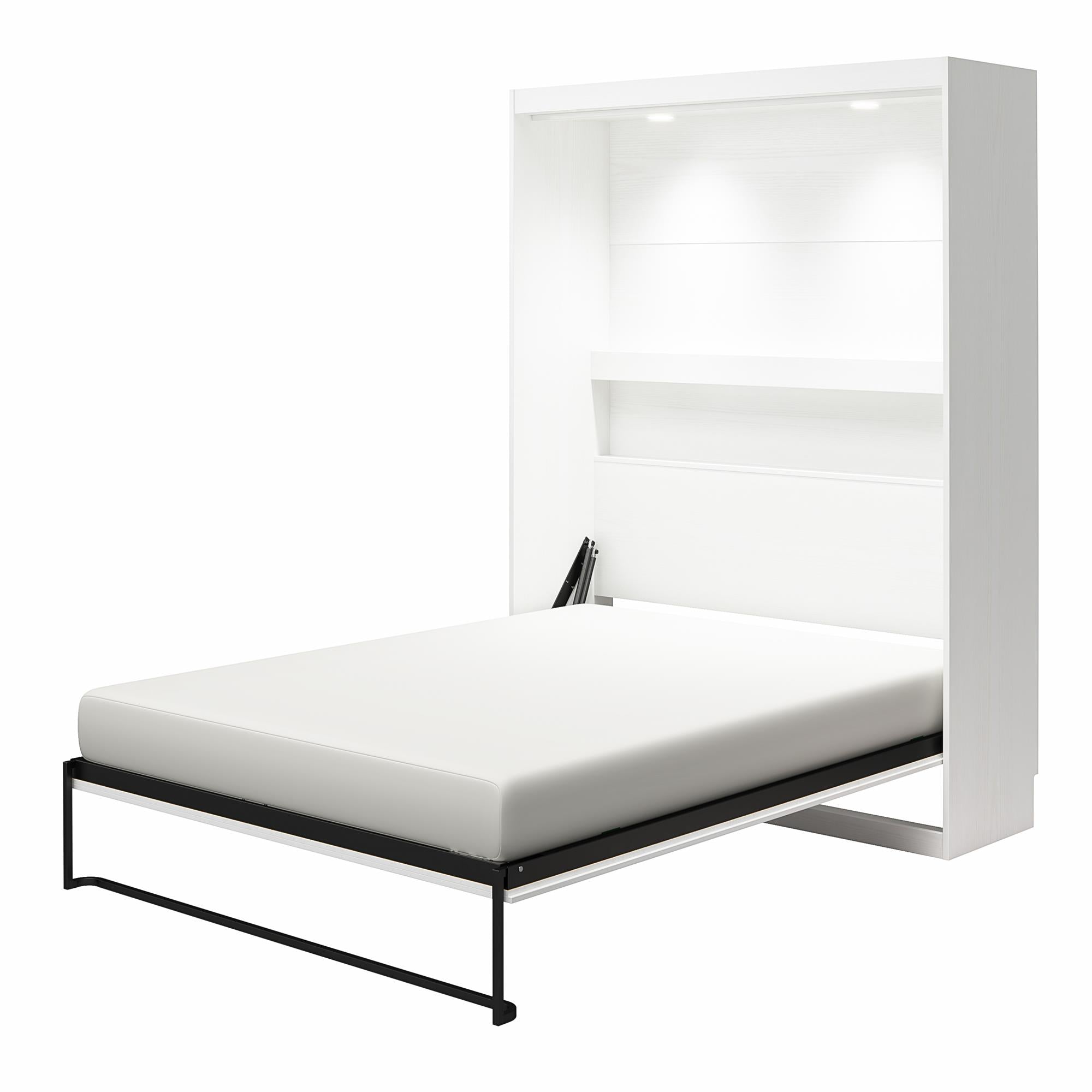 Signature Sleep Impressions Murphy Bed with Cabinets - White - Full