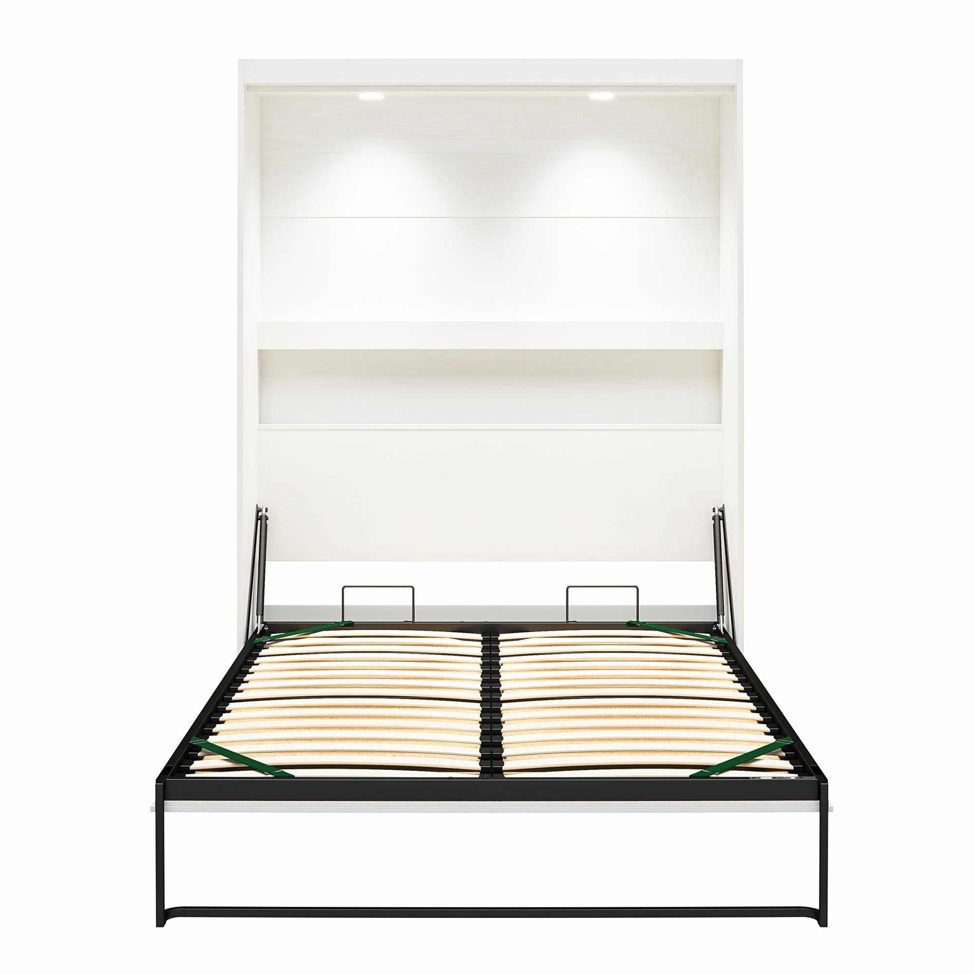 Signature Sleep Impressions Murphy Bed with Cabinets - White - Full